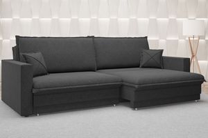 Sofá Tango 220cm sem caixa, Retrátil e Reclinável Linho Soft