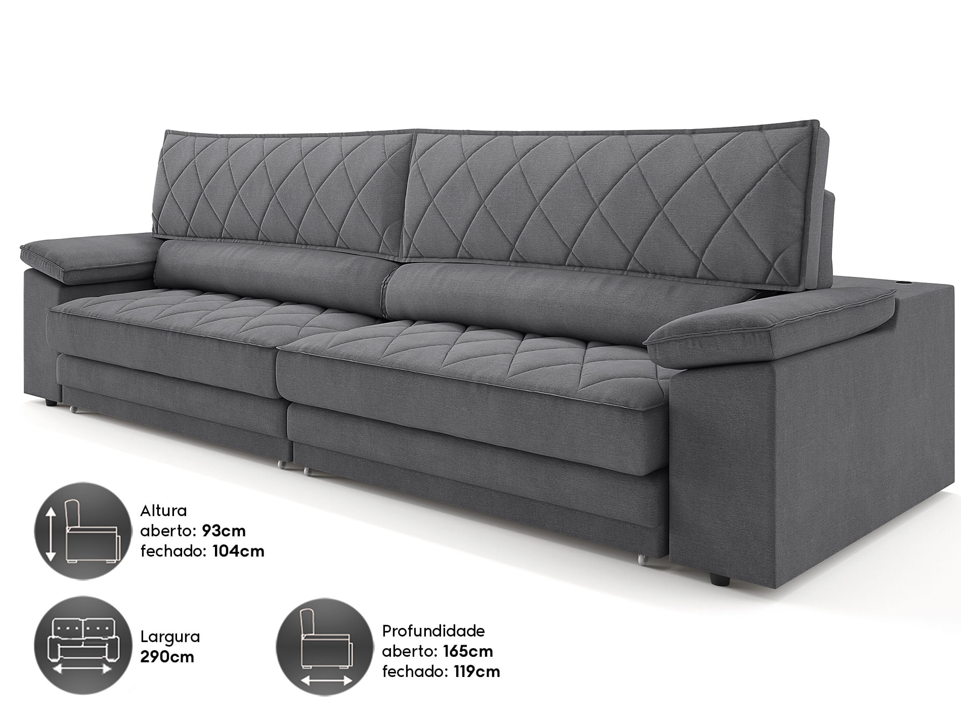 【極美品】ウニコ LOTTIE sofa 2S グレー系 02-viena-290-linho-grafite.jpg