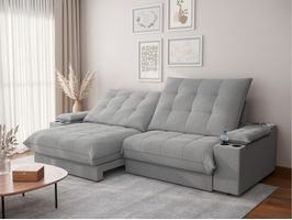 Sofá Thor Super Pillow Molas Ensacadas 210 LinhoSoft Netsofas