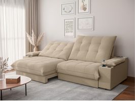 Sofá Thor Super Pillow Molas Ensacadas 290 LinhoSoft Netsofas