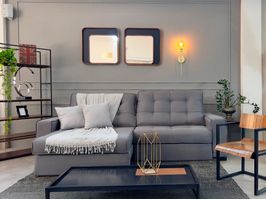 Sofá Divino 2,00m Mega Assento c/ Molas Ensacadas Linho Soft Netsofas