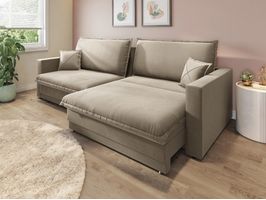 Sofá Retrátil Sem Caixa Tango 240cm Veludocristal