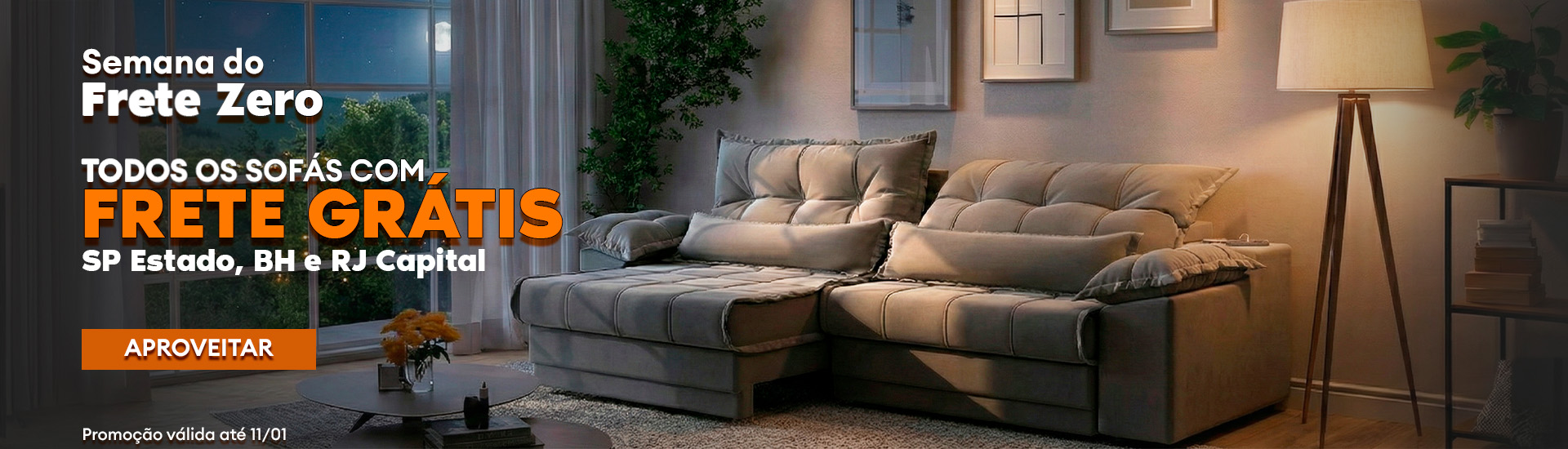 frete grátis em todos os produtos por tempo limitado